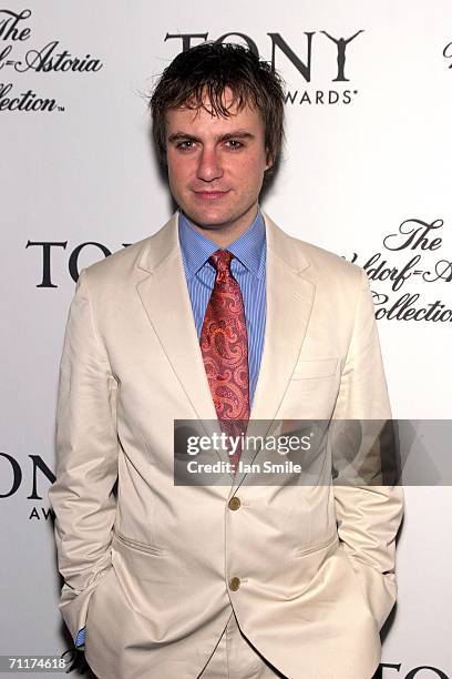 Tony Award nominee Manoel Felciano attends The Tony Awards Honor Presenters And Nominees at the Waldorf Astoria on June 10, 2006 in New York.