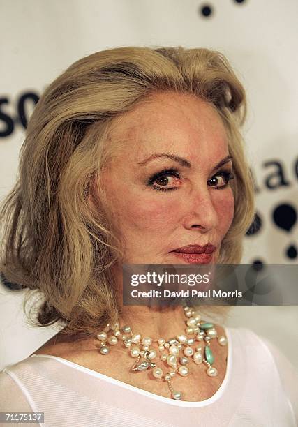 Actress Julie Newmar arrives at the 17th annual GLAAD Media Awards at the Marriott Hotel on June 10, 2006 in San Francisco, California.