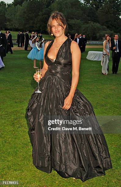Tracey Emin attends the Raisa Gorbachev Foundation Launch Party at Althorp House on June 10, 2006 in Northampton, England. The night is themed 'A...