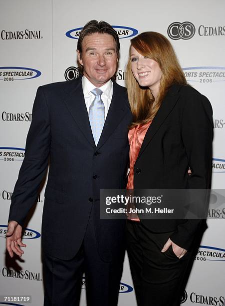 Jimmy Connors, tonight's honoree, and Aubree Leigh Connors arrives at the Cedars-Sinai Medical Center's 21st Annual Sports Spectacular at the Hyatt...
