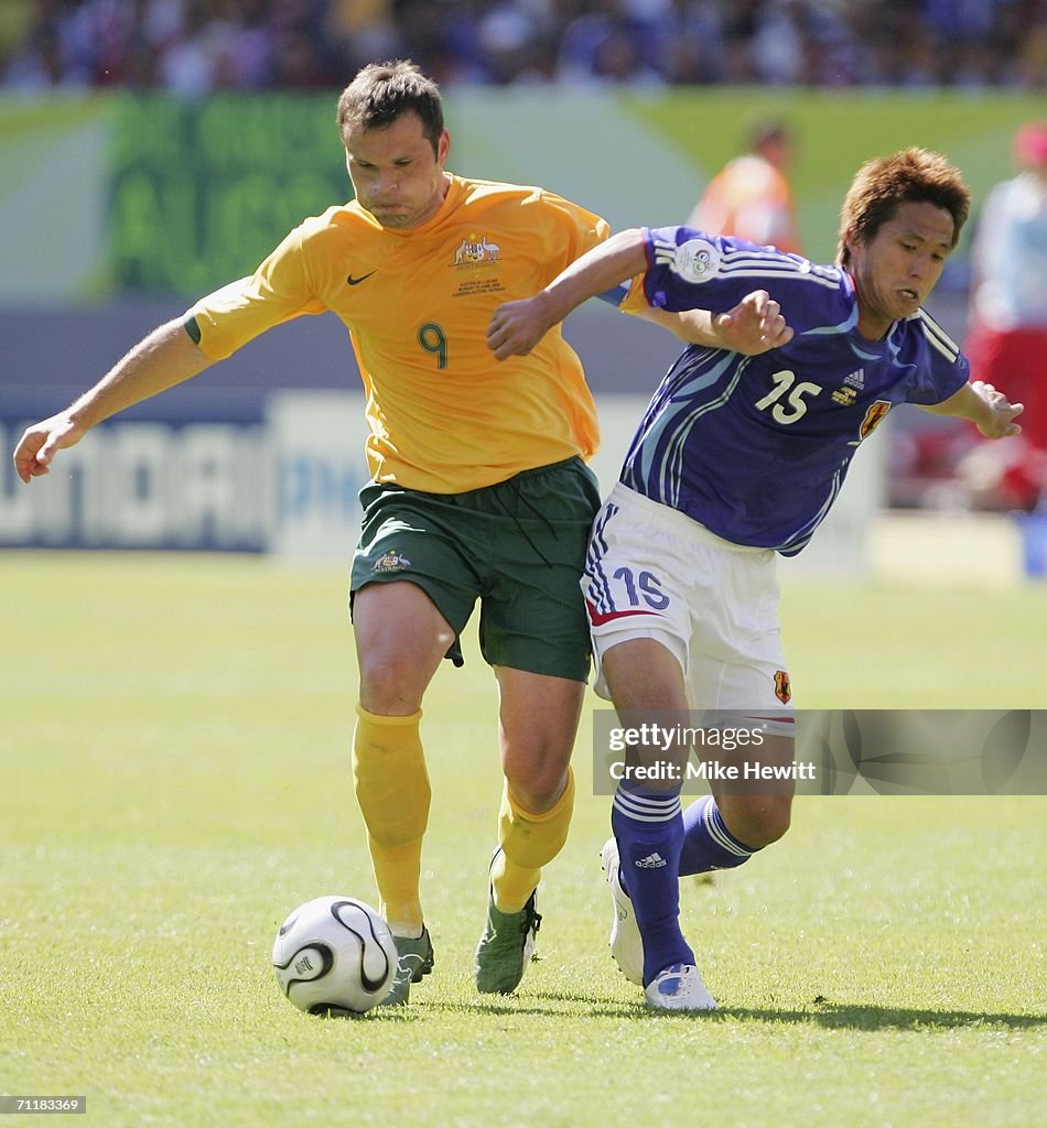 Group F Australia v Japan - World Cup 2006