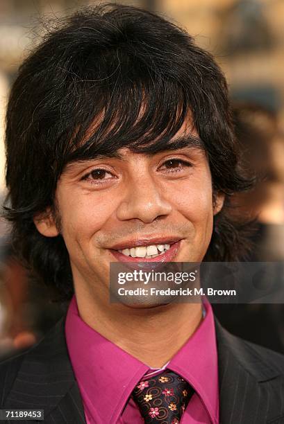 Actor Hector Jimenez arrives at the premiere of Paramount Pictures "Nacho Libre" held at the Grauman's Chinese Theatre on June 12, 2006 in Hollywood,...