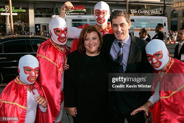 President Motion Picture Group Paramount Pictures Gail Berman and Paramount Classics President John Lesher arrive at the premiere of Paramount...