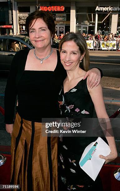 Producer Julia Pistor and Paramount Pictures Head of Production Allison Shearmur arrive at the premiere of Paramount Pictures "Nacho Libre" held at...