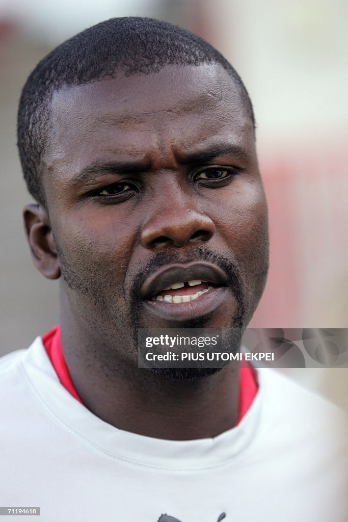 Kuffour Ghanaian defender Samuel Kuffour speaks about the next match after a ...