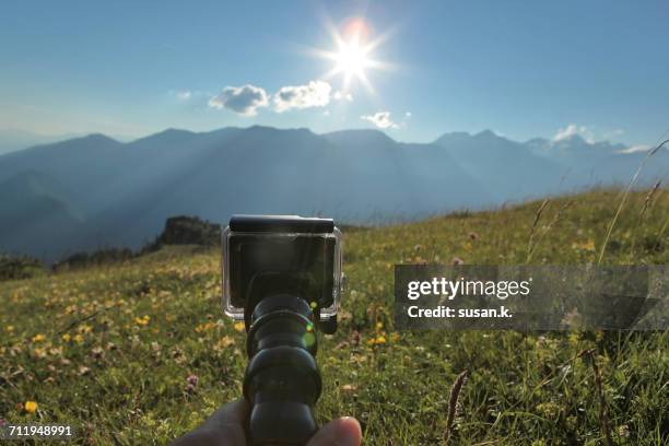 travel pov  - action camera stock pictures, royalty-free photos & images