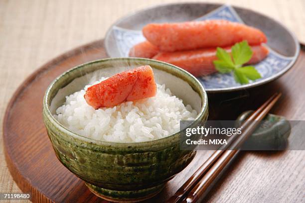 Pollock Roe Rice 127 Spicy Pollock Roe Stock Photos, High-Res Pictures, and Images ...