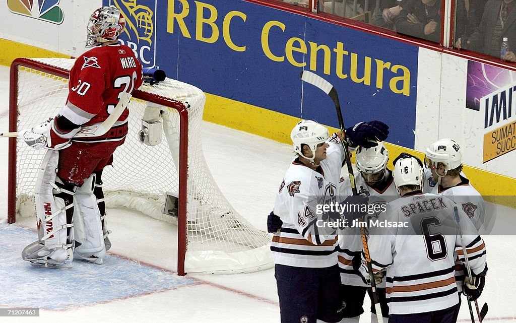 Edmonton Oilers v Carolina Hurricanes: Game 5