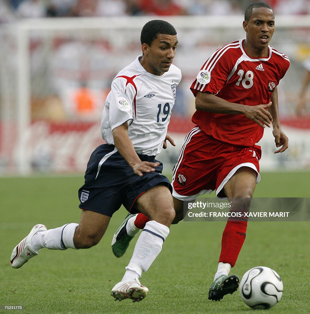 Trinidad and Tobago's midfielder Densill