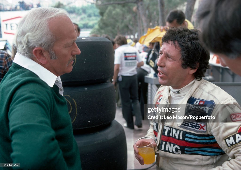 Formula One Grand Prix - Mario Andretti And Colin Chapman