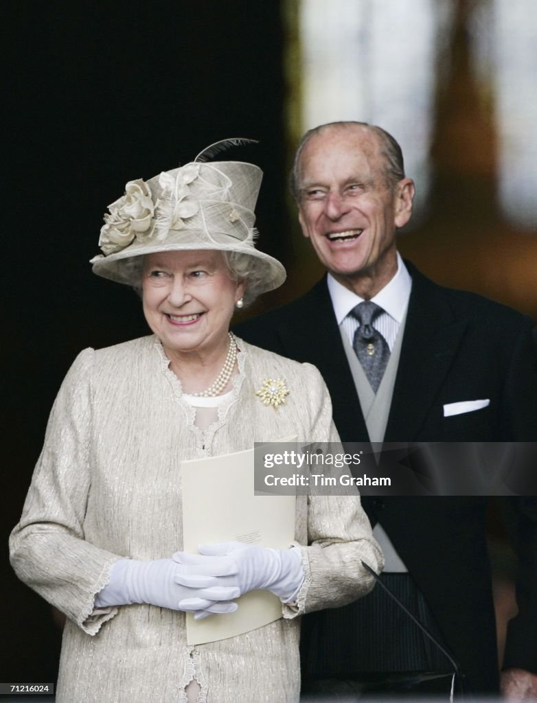 Royals Attend A Thanksgiving Service At St Paul's Cathedral