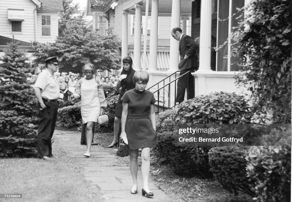 Rosemary Keough At Mary Jo Kopechne's Funeral