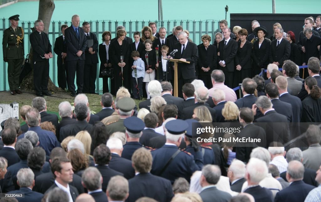 Funeral Of Charles Haughey Former Irish PM