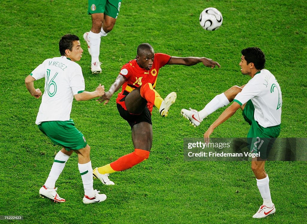Group D Mexico v Angola - World Cup 2006