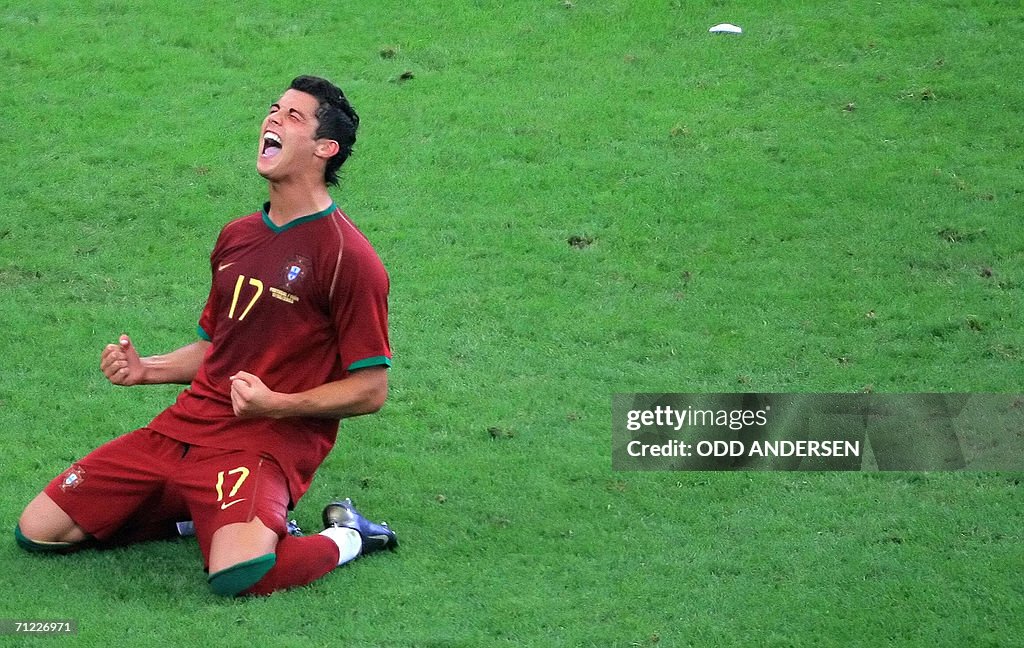 Portuguese forward Cristiano Ronaldo cel