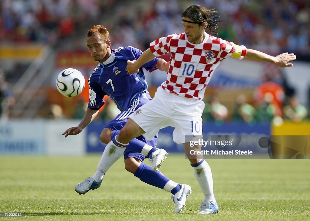 Group F Japan v Croatia - World Cup 2006