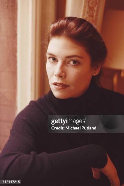 American actress Kelly McGillis posed in London in October 1987.