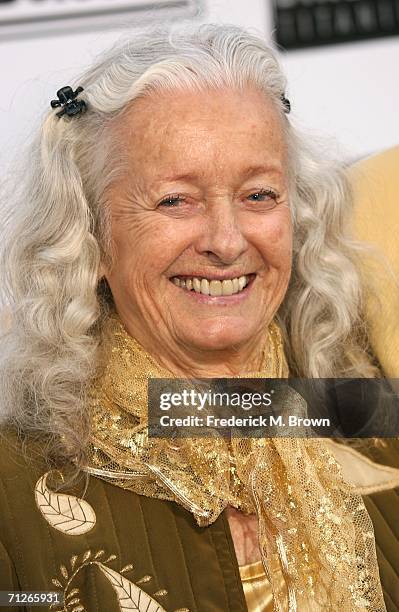 Actress Noel Neill arrives at the Warner Bros. Premiere of "Superman Returns" held at the Mann Village Theater on June 21, 2006 in Westwood,...