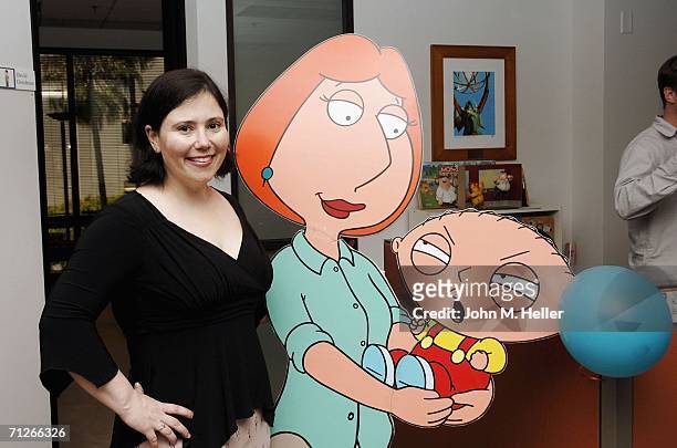 Alex Borstein celebrates the 100th episode of "The Family Guy" on June 21, 2006 in Los Angeles, California.