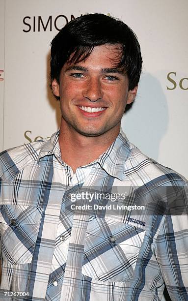 Actor Wes Brown arrives at the Stone Rose Lounge and Simon LA preview at the newly renovated Sofitel LA Hotel on June 21, 2006 in Los Angeles,...