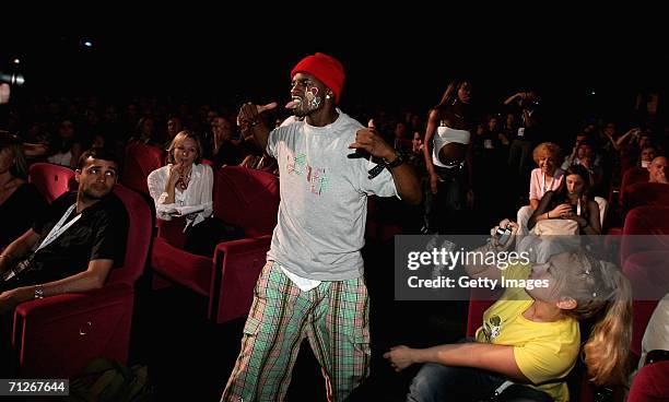 The Rize Crew from LA perform at the New Director's Showcase during the Cannes Advertising Festival on June 22, 2006 in Cannes, France