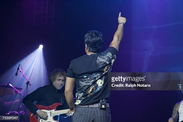 Luis Fonsi performs in Hard Rock Live at Seminole Hard Rock Hotel and Casino on June 21, 2006 in Hollywood, Florida.