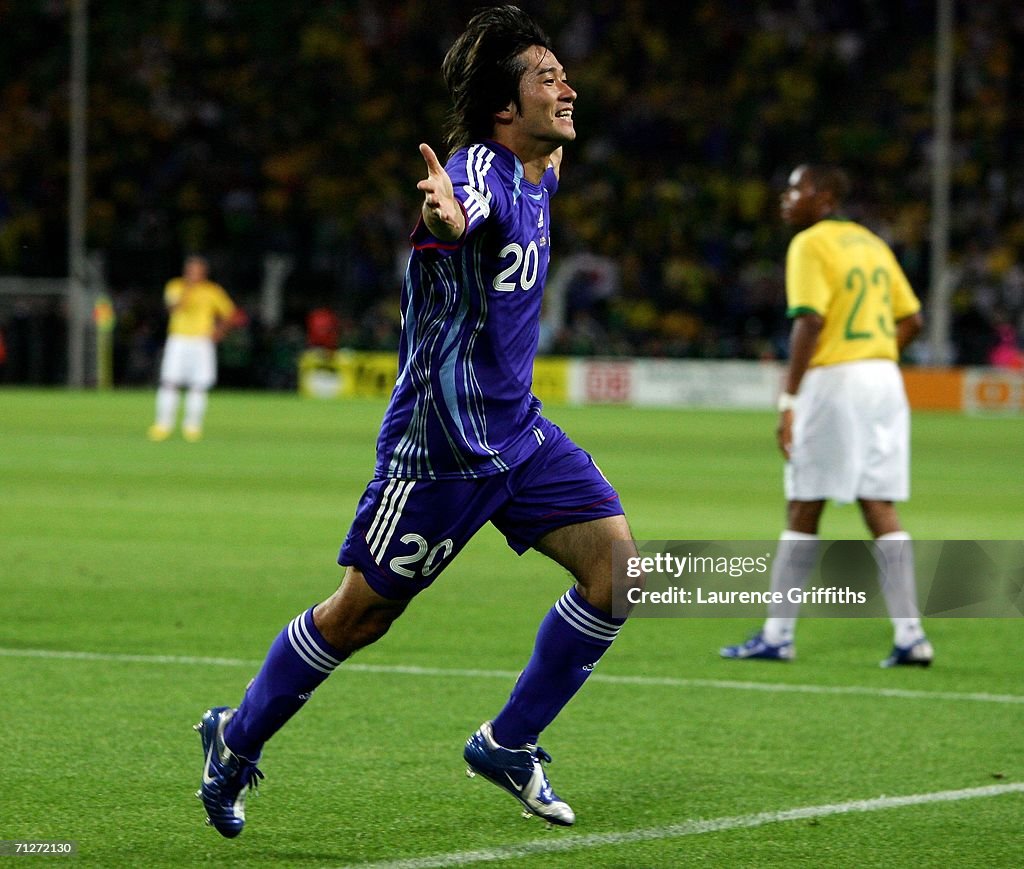 Group F Japan v Brazil - World Cup 2006