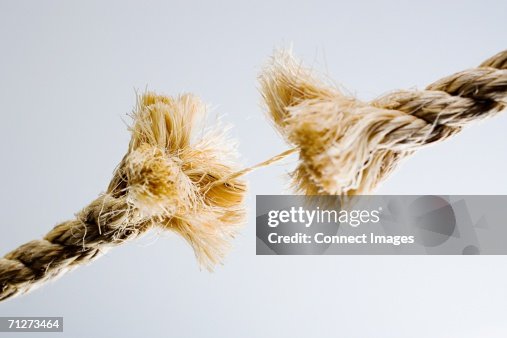 Rope breaking Rope breaking