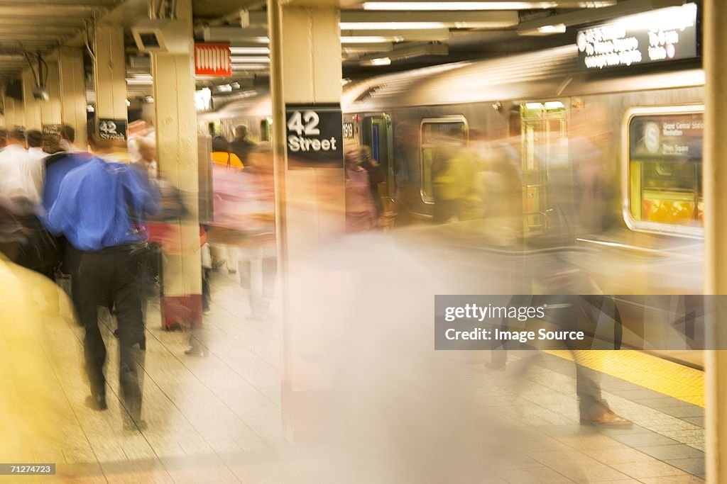 Subway station new york