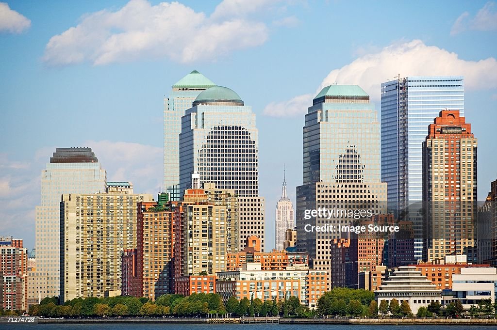 New york sky scrapers