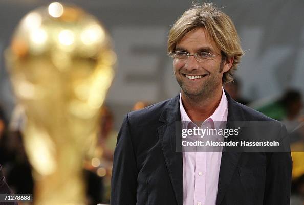 Football coach Juergen Klopp is World Cup commentator appearing
