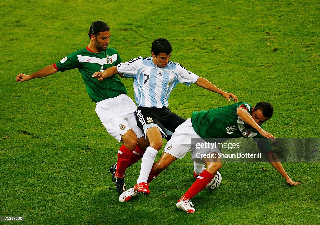 Round of 16 Argentina v Mexico - World Cup 2006