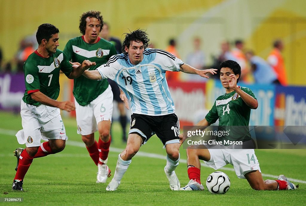 Round of 16 Argentina v Mexico - World Cup 2006