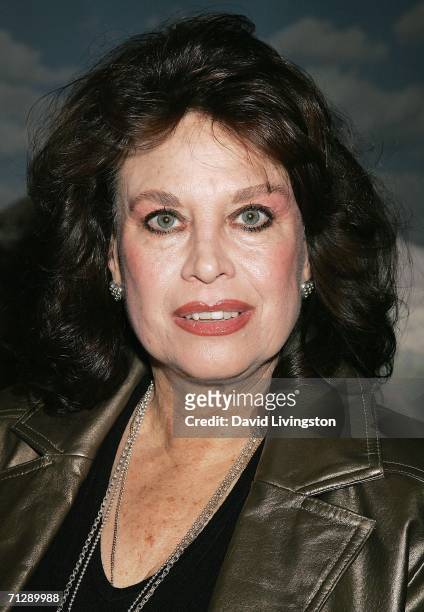 Actress Lana Wood attends an Academy of Motion Picture Arts and Sciences special 50th anniversary screening of "The Searchers" at the Academy of...