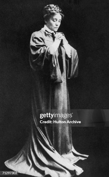 Italian actress Eleonora Duse as Rebecca West in Ibsen's 'Rosmersholm'm 1905.