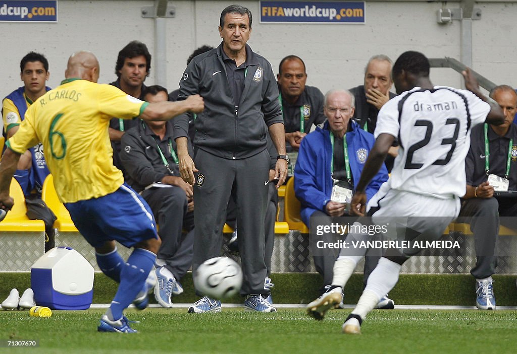 Brazilian head coach Carlos Alberto Parr