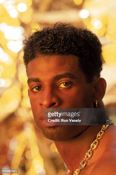 Deion Sanders poses for an undated photo.