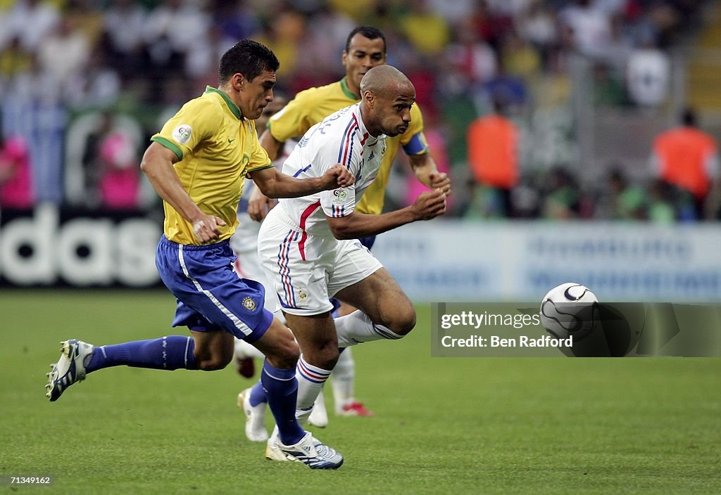 Quarter-final Brazil v France - World Cup 2006