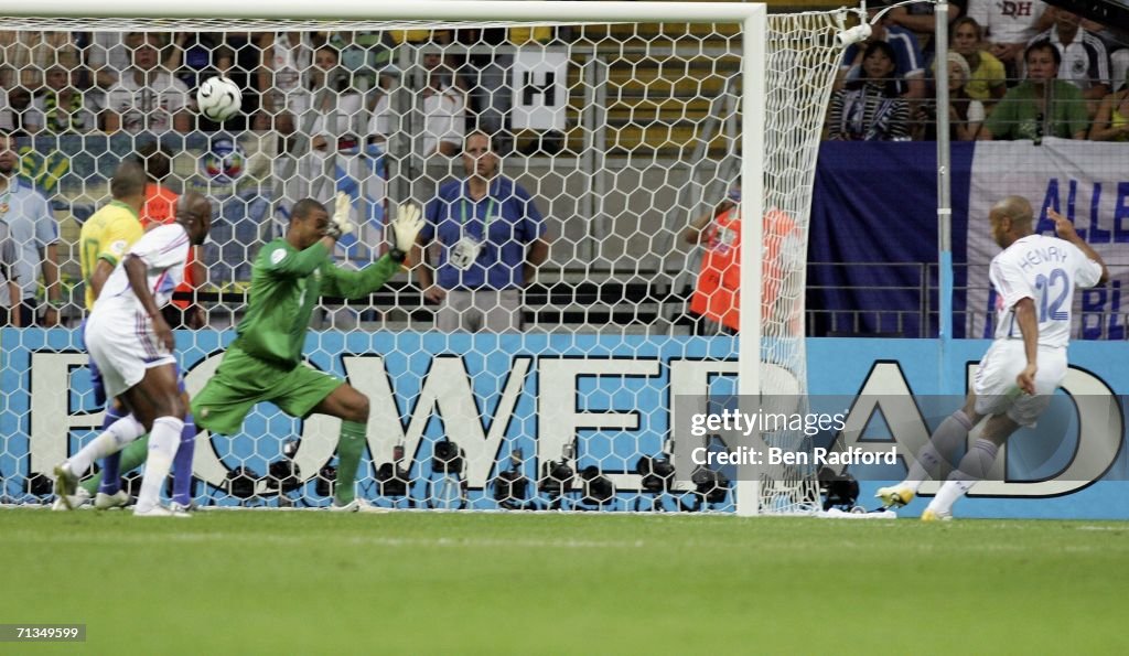 Quarter-final Brazil v France - World Cup 2006