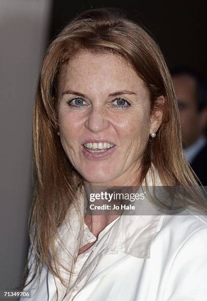 Sarah Ferguson, Duchess of York attends the Hyde Park Calling Festival 2006 in Hyde Park on July 1, 2006 in London, England.