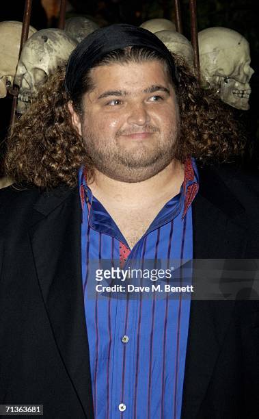 Actor Jorge Garcia attends the after show party following the European Premiere of "Pirates Of The Caribbean 2: Dead Man's Chest", at the Old...