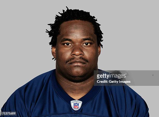 Melvin Fowler of the Buffalo Bills poses for his 2006 NFL headshot at photo day in Orchard Park, New York.