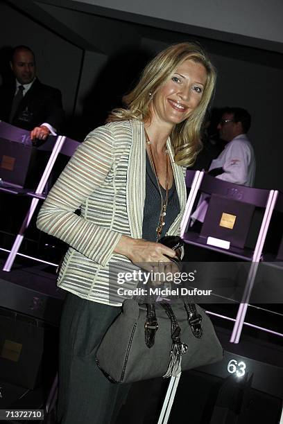 Mafalda von Hessen attends the Giorgio Armani show as part of Paris Haute Couture Collections on July 5, 2006 in Paris, France.