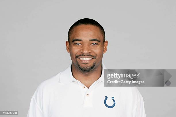 Richard Howell of the Indianapolis Colts poses for his 2006 NFL headshot at photo day in Indianapolis, Indiana.