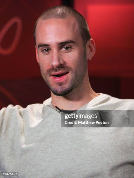 Actor Joseph Fiennes appears on AOL Unscripted Session at the Meyer Gallery during the Sundance Film Festival January 26, 2006 in Park City, Utah....