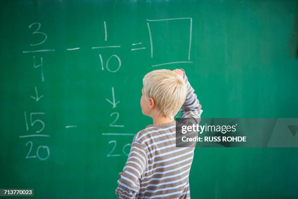 Chalkboard Math Problem Photos and Premium High Res Pictures - Getty Images