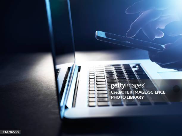 digital communications - encryption stock pictures, royalty-free photos & images