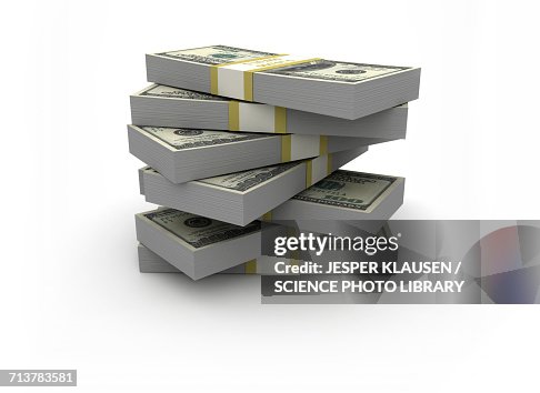 US dollar bills in a stack US dollar bills in a stack