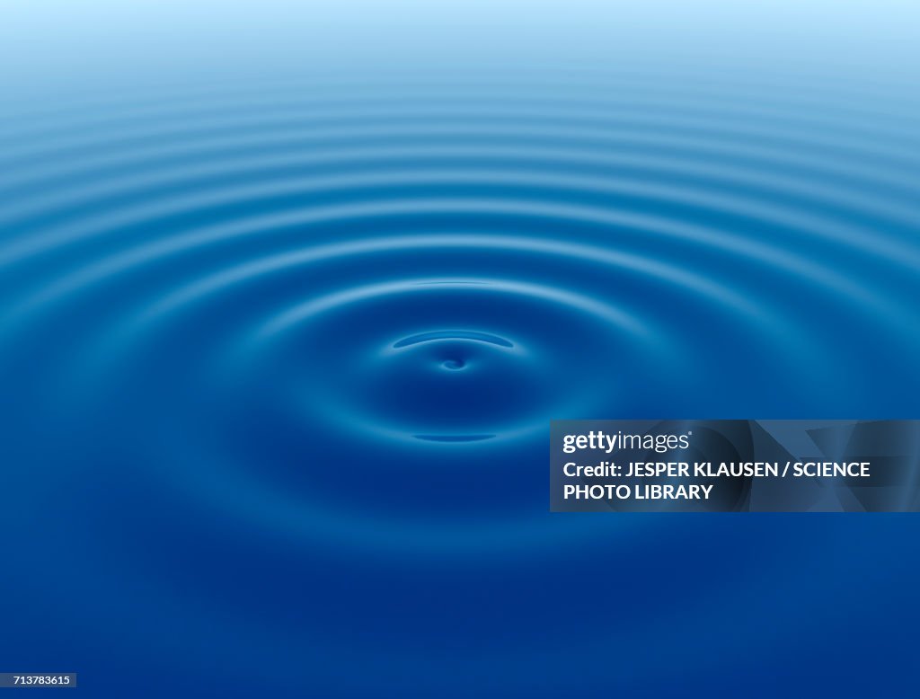 Water Geometry Ripples Ripples On Water Surface High-Res Vector Graphic - Getty Images
