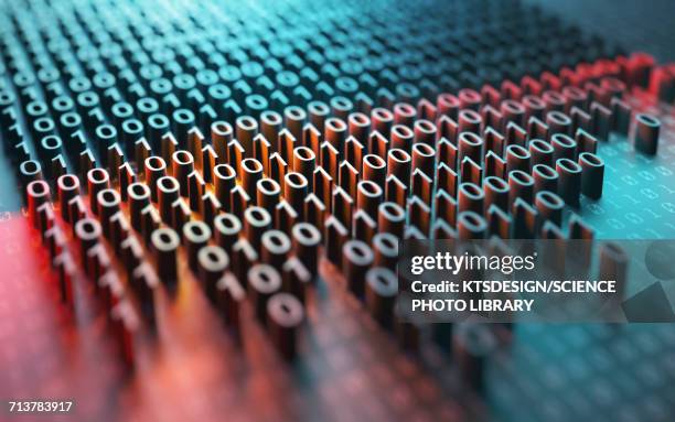 binary code - binary code stock illustrations